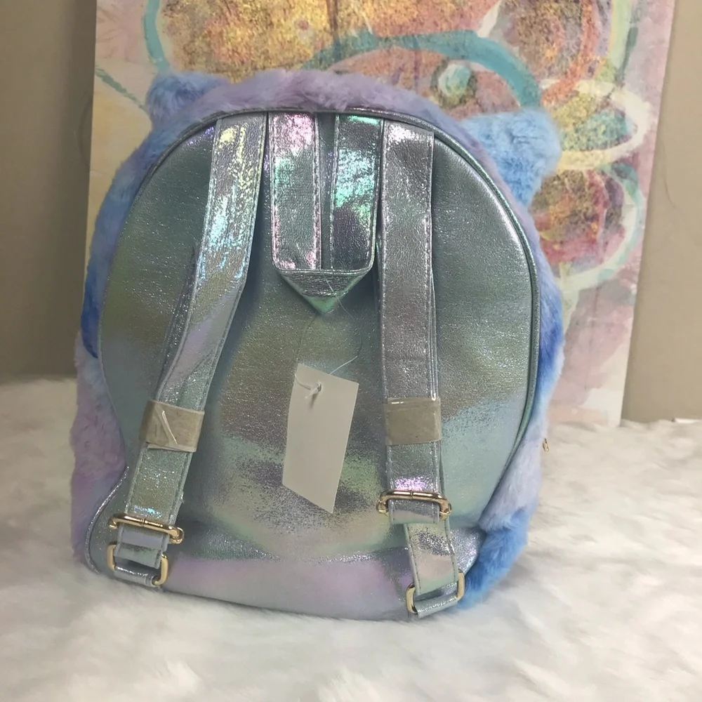 Tie Dye Fuzzy‎ Mini backpack